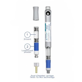 GHK-Cu - Skin Glow - Peptide de cuivre 50mg/1ml | Stylo à double chambre