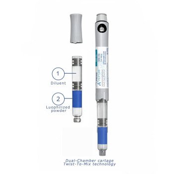 GHK-Cu - Skin Glow - Peptide de cuivre 50mg/1ml | Stylo à double chambre